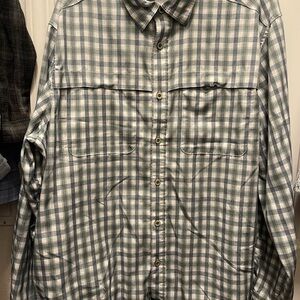 Men's Green Checkered Shirt